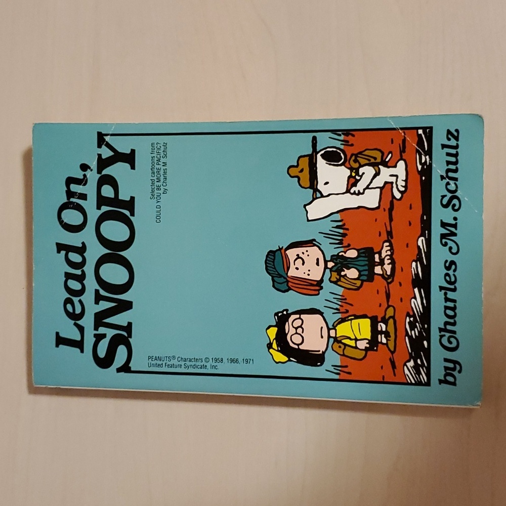 Lead On, Snoopy by Charles M. Schulz